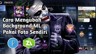how to change the ml background using your own photo