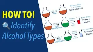 How to Identify Primary, Secondary & Tertiary Alcohols | USING OXIDATION REACTIONS!
