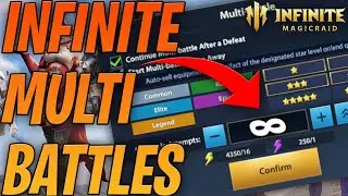How to Get INFINITE FREE MULTI-BATTLES In Infinite Magicraid (Dev Approved Method)