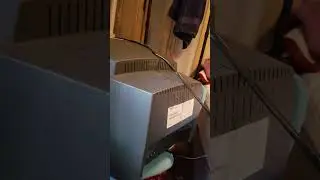 I pick up a new CRT t.v 2023 #short