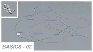 Polylines and 2D Drawing in Rhino - Rhino Basics - Part 2