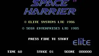 Space Harrier Title Music for the Commodore 64