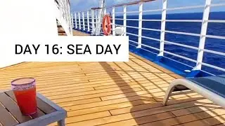 Day 16 (sea day!) Diamond Princess, 25-day transpacific cruise (part 2: Hawaii to Guam)