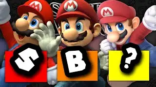 Ranking ALL of the Mario Characters Smash Bros. Renders