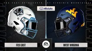 College Football 25 DYNASTY Week 2 WVU vs FCS EAST