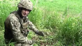 Окоп для стрельбы лежа   Выживание в бою   Инженерная подготовка  Норматив №1  720p