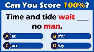 Advanced English Preposition Test 🧠 | Only Experts Will Pass!