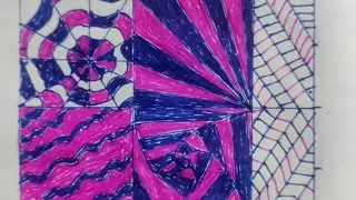 Zentangle Tutorial 4 Doodle Patterns