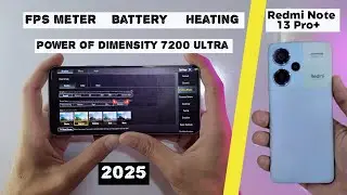 Redmi Note 13 Pro Plus Pubg Test | Dimensity 7200 Ultra Power 😎
