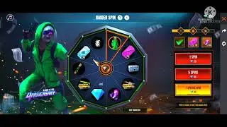 GREEN CRIMINAL BUNDLE IN FREE FIRE | FIRST SPIN  @btmostakimgamer6611@shibux62 @wakeup2reality95