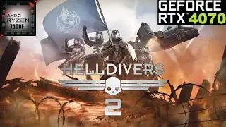 Helldivers 2 - R5 7500F / RTX 4070 / 1440p