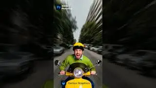 Radial blur effect | Zoom effect in Photoshop 