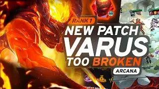 Arcana Varus Got Nerfed?! Still Too Broken | Rank 1 TFT Patch 14.20