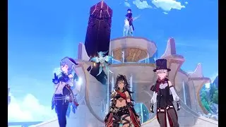 Genshin with friends.....  Whale Version
