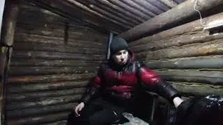 Заснеженная ЗЕМЛЯНКА | улучшил трубу ПЕЧКИ | планы на эту зиму ☀ 19.12.21