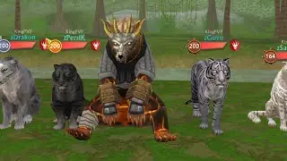 WildCraft /King PVP /Убиваем всех боссов без потерь /We kill all bosses without losses