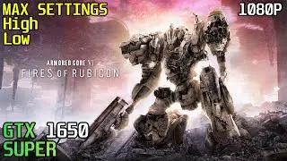 ARMORED CORE VI FIRES OF RUBICON l GTX 1650 Super - Max Settings