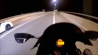 Impreza sti (non stock) VS E55 kompressor VS bike 636cc