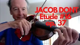 Jacob Dont Violin Etude #16 op. 37