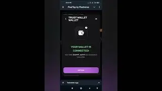 How to connect wallet on Pixelverse bot and on pixelverse dashboard