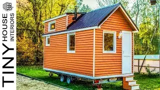 $19,000 Off-The-Grid Tiny House on a Truck Trailer