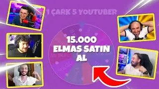 1 ÇARK 5 YOUTUBER! 😎 *15.000 ELMAS SATIN AL*