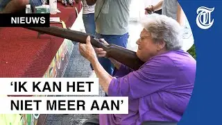 100-jarige ‘Luchtbuks Ria’ schittert bij schiettent