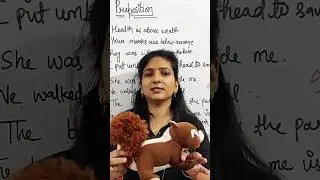 Preposition in English Grammar #youtubeshorts #shortvideo #shortviral