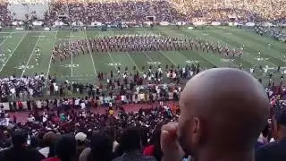 75TH ANNUAL MAGIC CITY CLASSIC ALABAMA A & M MARCHING BULLDOGS HALFTIME SHOW