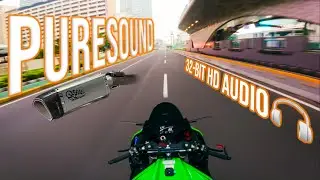 PURESOUND OF KAWASAKI ZX10R WITH VILLAN JR1 EXHAUST