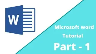Microsoft Word Full course 2021  Part - 1 | FDM AGENCY
