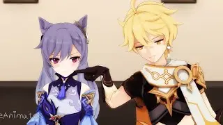 Angry Keqing.exe || Genshin Impact Animation MMD