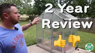 2 year review of Outsunny 4'x6' Walk-in Greenhouse