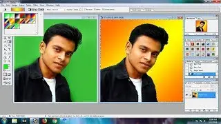 How to Change Photo Background Color in Photoshop 7.0