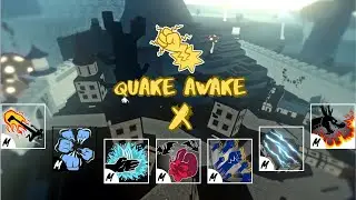 One shot combo with Quake awakening and all melee [Blox fruit]