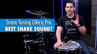 Snare Tuning - Best Methods the Pro's Use!
