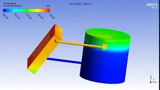 [Stratified Thermal Energy Storage Tank]), By ANSYS Fluent