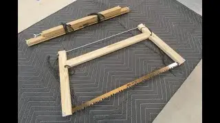 Building a Collapsible Hiking Bow Saw | PLANS AVAILABLE
