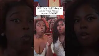 Feed yall soon! Get your tickets at Eventbrite.com Search Dining Vegan Atlanta 😉 #veganuary #vegan