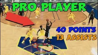 I PLAYED A FORMER 2K LEAGUE PLAYER IN A COMP PRO AM LEAGUE!!!! NBA 2K24