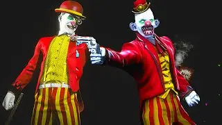 Shang Tsung's Joker Fatality Skin on The Joker