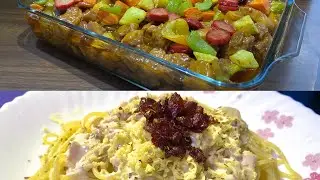 My favorite recipes to cook (Menudo and Carbonara)
