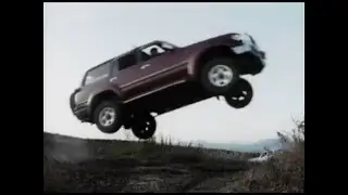 Crazy jumps on Japanese SUVs!/Japanese show about off-road!