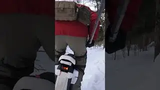 Leaperkim Sherman S winter forest snow ride short