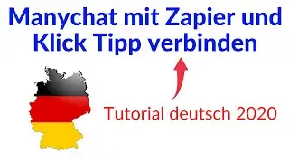 Manychat mit Zapier und Klick Tipp verbinden - Tutorial