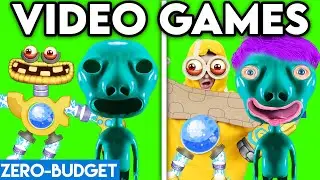 VIDEO GAMES WITH ZERO BUDGET! (MY SINGING MONSTERS, GARTEN OF BANBAN, 1 HOUR LANKYBOX COMPILATION)