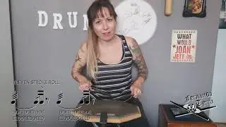 12- RUDIMENTOS- Eleven Stroke Roll - Fernanda Terra
