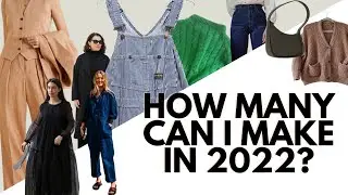 Wardrobe Planning for 2022 My Make Nine | Building my me made wardrobe
