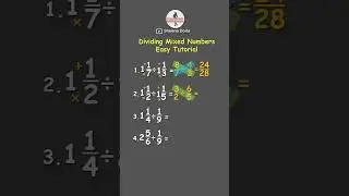 How to Divide Mixed Numbers? Easy Tutorial!  