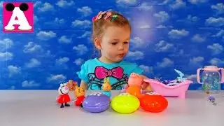 Свинка Пеппа ИГРАЕМ видео для детей на Русском Свинка Пеппа 2017 Peppa Pig toys